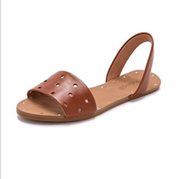 Madewell Shoes - Madewell abbi sandals perforated style size 8